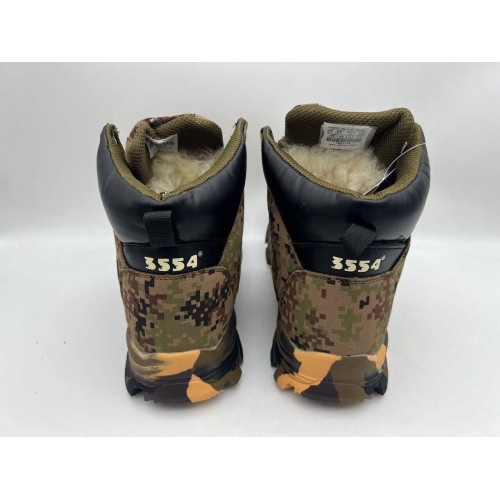 Тактические треккинговые ботинки «3554» зимние на меху в Краснодаре