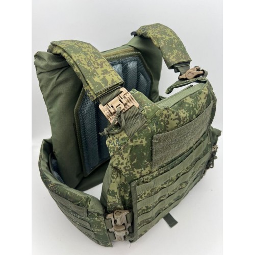 Бронежилет ЗАЩИТНИК в Краснодаре с кевларовым баллистическим пакетом C2, капами и бронеплитами Бр5