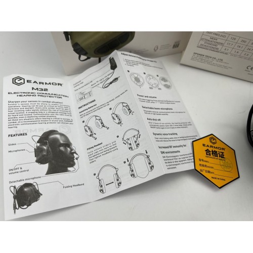 EARMOR M32 активные тактические наушники в Краснодаре