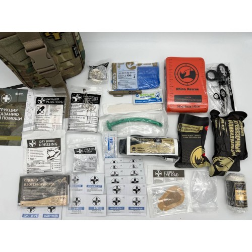 Военная тактическая аптечка RHINO RESCUE 25в1 в Краснодаре