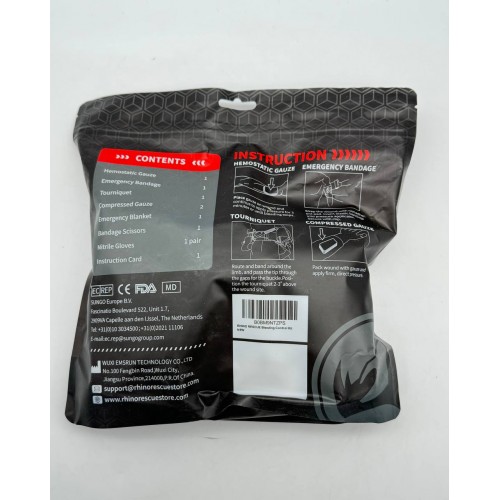 Комплект для остановки кровотечений «Bleeding Control Kit» Rhino Rescue в Краснодаре