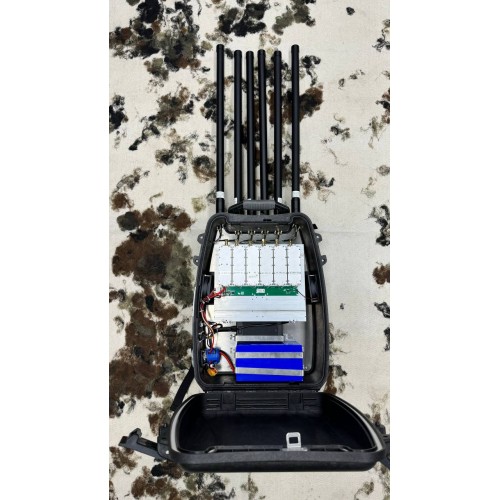 Рюкзак Гарпия CKJ-1704-Mobile подавитель дронов в Краснодаре 6 каналов 300W