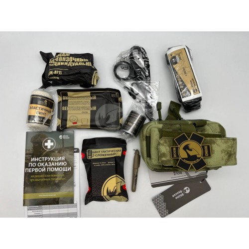 Военная тактическая аптечка “RHINO RESCUE” 11в1 укомплектованная второй эшелон в Краснодаре