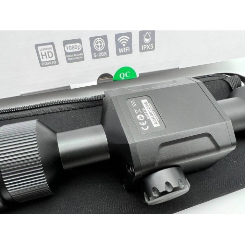 Наружный тактический прицел: Hap NV777P 5-20X SFIR, дальномер, цифровой монокулярный прицел ночного видения в Краснодаре