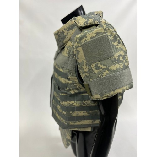 Военный бронежилет пиксельный с плитами в Краснодаре