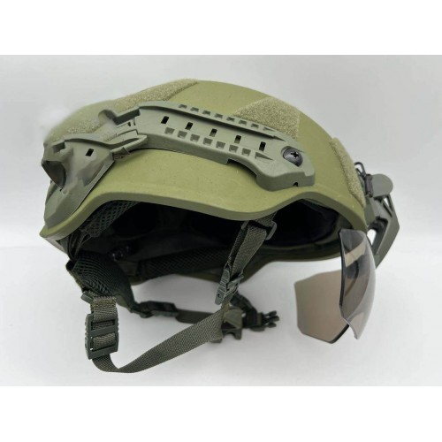 Откидные флип очки с кронштейном на шрауд для тактического шлема в Краснодаре