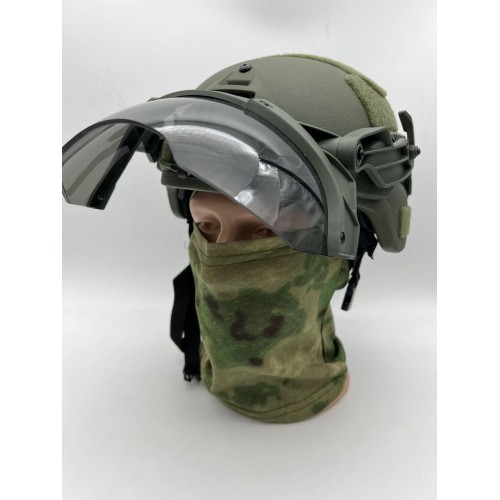 Откидные тактические нашлемные очки с креплением для шлема FAST/MICH/Ops-Core и другим моделям современных тактических шлемов в Краснодаре