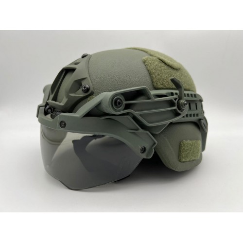 Откидные тактические нашлемные очки с креплением для шлема FAST/MICH/Ops-Core и другим моделям современных тактических шлемов в Краснодаре