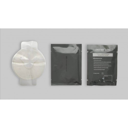 Пластырь окклюзионный (ПНЕВМАТОРАКС) вентилируемый (chest seal vented) в Краснодаре