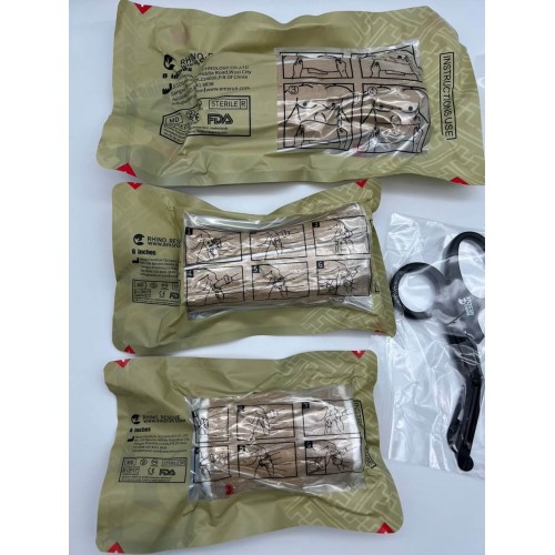 Бинт тактический z-сложенный прессованный (Compressed gauze) в Краснодаре