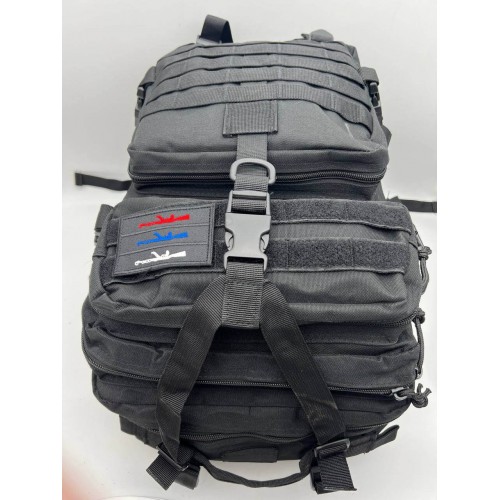 Рюкзак тактический 45 л чёрный в Краснодаре