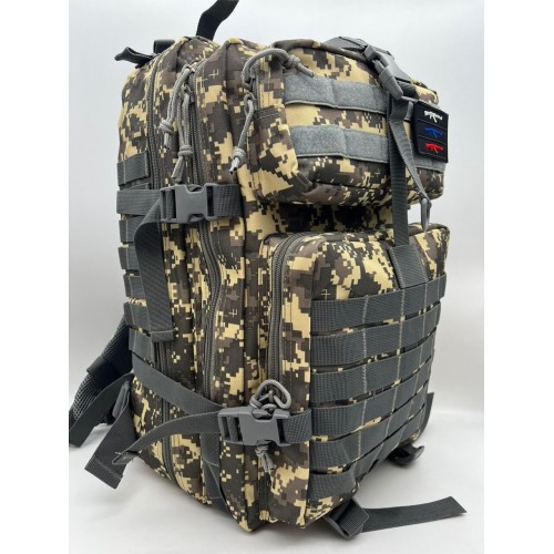 Рюкзак тактический 45 л пиксель/серый в Краснодаре