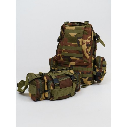 Рюкзак тактический 55 л со съемными подсумками в Краснодаре