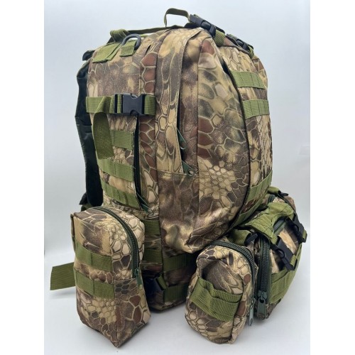 Рюкзак тактический 55 л со съемными подсумками в Краснодаре