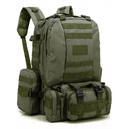 Рюкзак тактический 55 л со съемными подсумками в Краснодаре