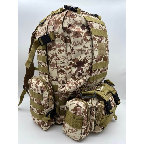 Рюкзак тактический 55 л песок/пиксель в Краснодаре