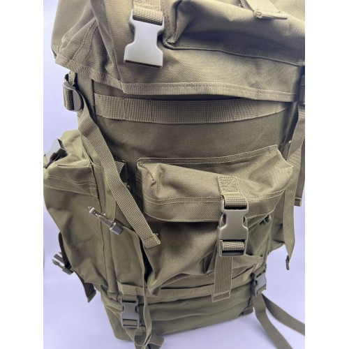 Рюкзак тактический 75 литров цвет хаки в Краснодаре