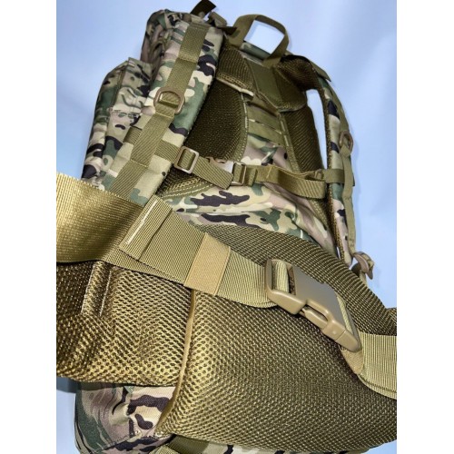 Рюкзак тактический 75 литров цвет мультикам в Краснодаре