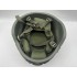Тактический баллистический композитный шлем ACH MICH NIJ IIIA Ops-Core (цвет «олива») в Краснодаре