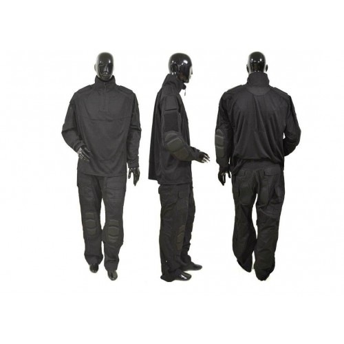 Тактический боевой костюм, чёрный в Краснодаре