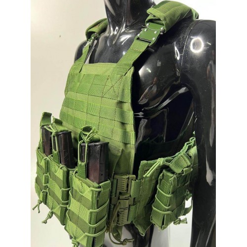 Тактический разгрузочный жилет/плитник с подсумками на molle . Быстросъёмный cobra / fast Drop в Краснодаре