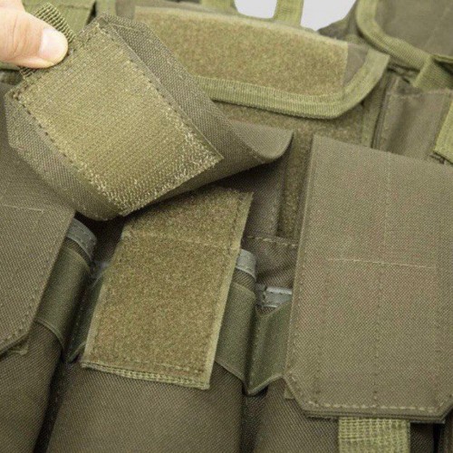 Тактический разгрузочный жилет «5 / пять карманов» с подсумками Tactical Molle Plate Carrier для съемных бронепластин в Краснодаре