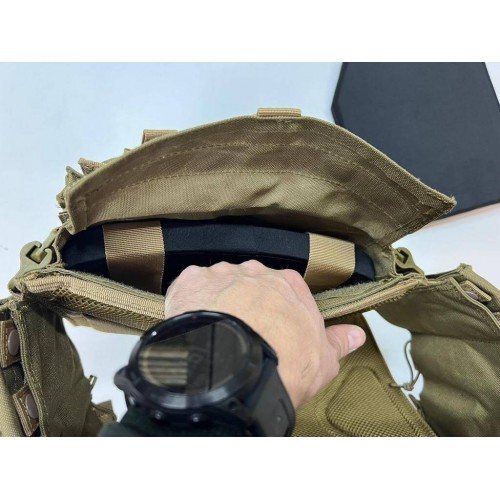 Жилет укомплектованный класс защиты NIJ IV (класс защиты Бр 5) в Краснодаре